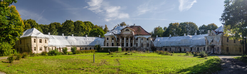 Kaucminde Manor is a manor house, also referred as palace due to it design, Latvia.