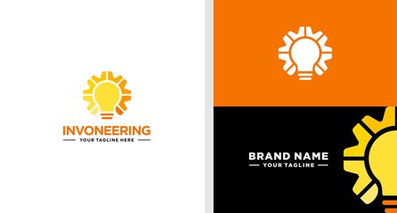 Fototapeta premium INNOVATION ENGINEERING LOGO SIMPLE EDITABLE