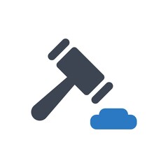 Justice law icon