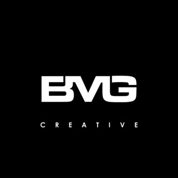 BMG Letter Initial Logo Design Template Vector Illustration