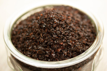 Turkish spice, isot.  Urfa, Turkey.