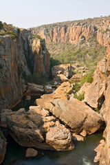 Blye river canyon, Bourkes Lucky potholes, South-Africa