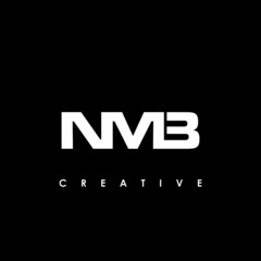 NMB Letter Initial Logo Design Template Vector Illustration