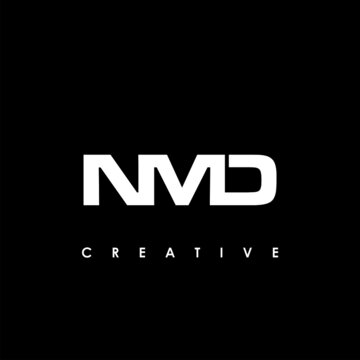 NMD Letter Initial Logo Design Template Vector Illustration