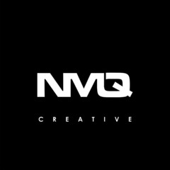 NMQ Letter Initial Logo Design Template Vector Illustration