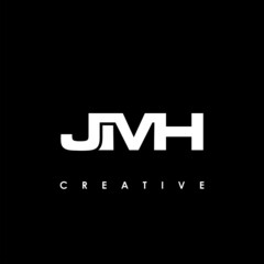 JMH Letter Initial Logo Design Template Vector Illustration