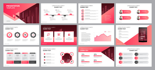 business presentation template design backgrounds and page layout design for brochure, book, magazine, annual report and company profile, with info graphic elements graph design concept