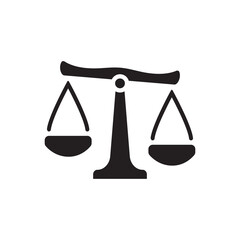 Balance Icon - scale Sign Symbol