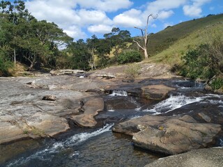 river in the mountains