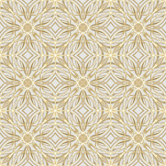 Seamless Ornamental Surface Patttern