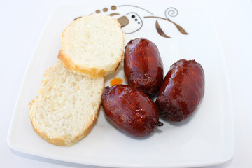 choricitos fritos de aperitivo