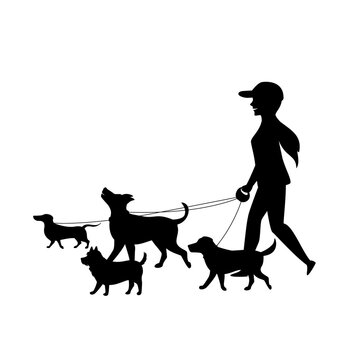 Dog Walker Logo Images – Browse 4,329 Stock Photos, Vectors, and Video