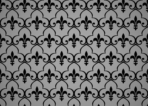 1 022 Beste Barock Dekor Floral Hintergrund Lilie Muster Stoff Tapete Bilder Stock Fotos Vektorgrafiken Adobe Stock