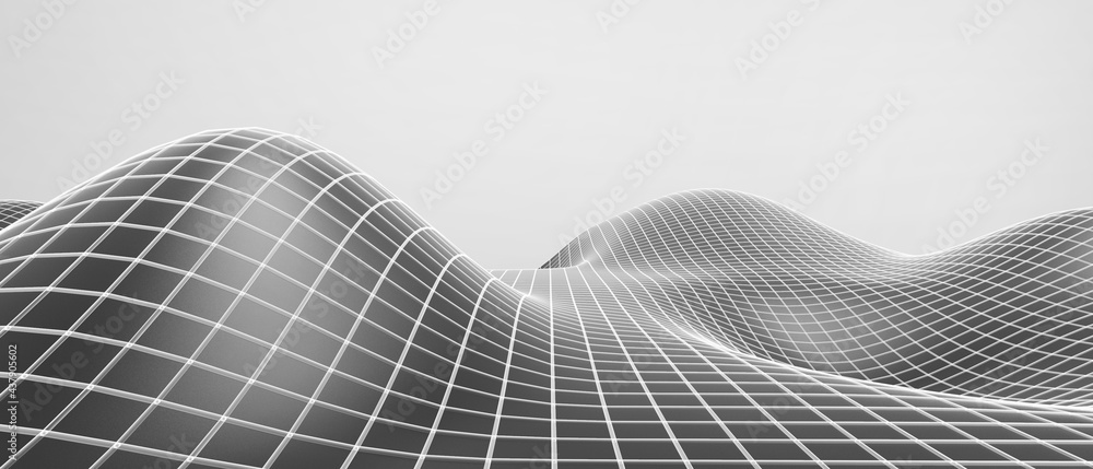 Poster abstract technology digital wave on background in black and connection concept. copy space, digital,
