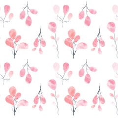 seamless background with hearts