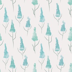 seamless pattern with flowers