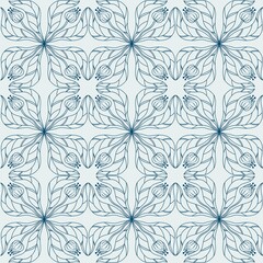 seamless pattern with flowers