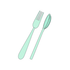 fork and spoon