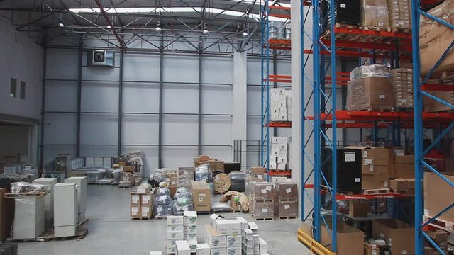 Distribution Center Fulfilment Warehouse Commercial Building Interior