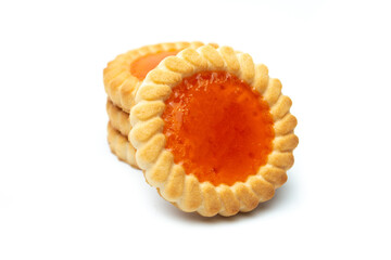 cookies on a white background