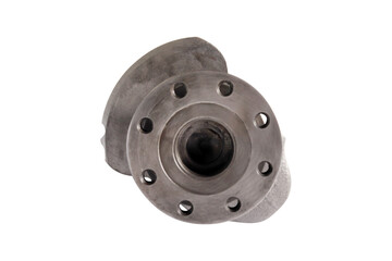new crankshaft on a white background