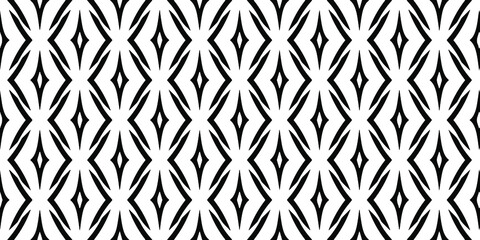  vector pattern with diagonal elements. abstract ornament for wallpapers and backgrounds. Black and white colors.