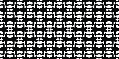  vector pattern with diagonal elements. abstract ornament for wallpapers and backgrounds. Black and white colors.