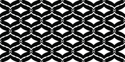  vector pattern with diagonal elements. abstract ornament for wallpapers and backgrounds. Black and white colors.