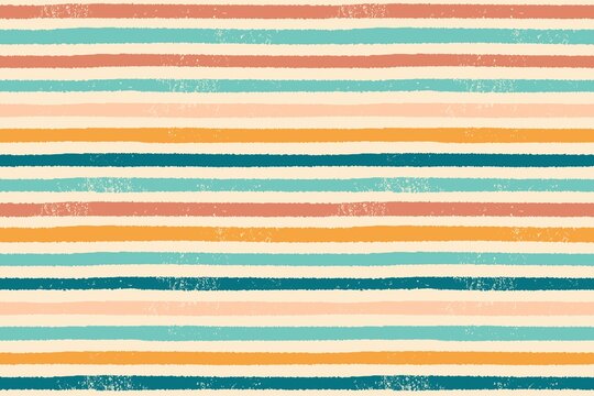 Vector hand painted colorful stripes background