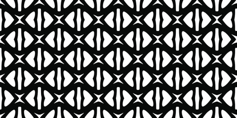 vector pattern with diagonal elements. abstract ornament for wallpapers and backgrounds. Black and white colors.