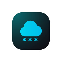 Snow - App Icon Button