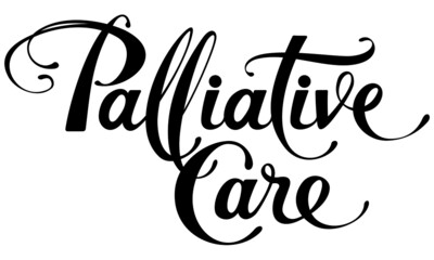 Palliative Care - custom calligraphy text