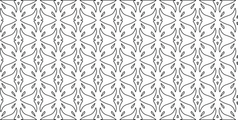 vector pattern with diagonal elements. abstract ornament for wallpapers and backgrounds. Black and white colors.