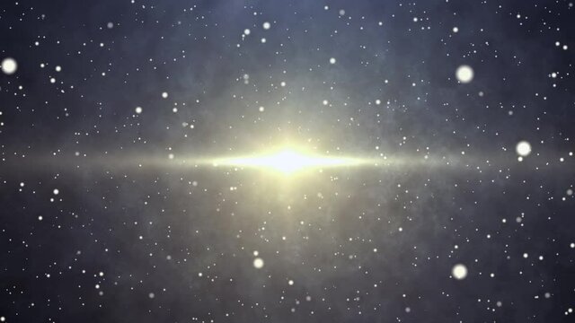 Space Stellar Radiation Seamless Loop 
The Energy Produced By Stars Product Of Nuclear Fusion, Radiates To Space As Both Electromagnetic And Particle Radiation