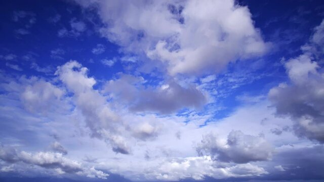 Time Lapse Clouds Blue Sky