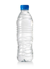 plastic water bottle isolated - obrazy, fototapety, plakaty