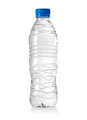 Fotobehang plastic water bottle isolated © AlenKadr