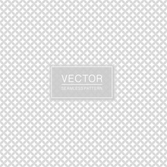 Stylish seamless ornamental pattern. White and gray decorative texture. Abstract delicate background