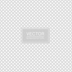 Stylish seamless ornamental pattern. White and gray decorative texture. Abstract delicate background