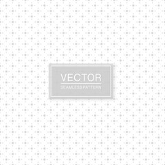 Stylish seamless dotted pattern - simple minimalistic design. White and grey decorative texture. Abstract delicate background