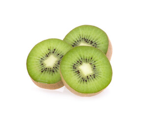 kiwi fruit isolated on white background