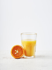 Freshly squeezed orange juice.