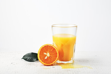 Freshly squeezed orange juice.