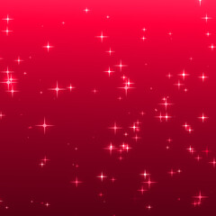 Christmas red starry background. use for christmas and valentine day concept.