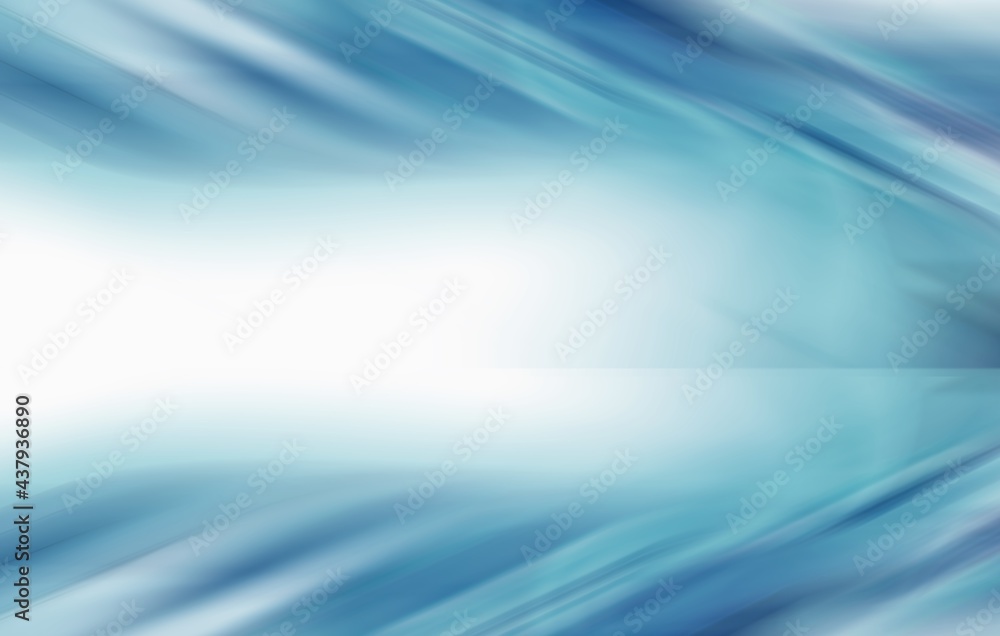 Aufkleber blue gradient abstract background rays light radial effect blur, used for background wallpaper empty