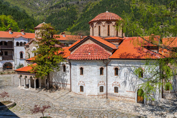 Fototapeta na wymiar Bachkovo Monastery, founded in the 11th century, Bulgaria