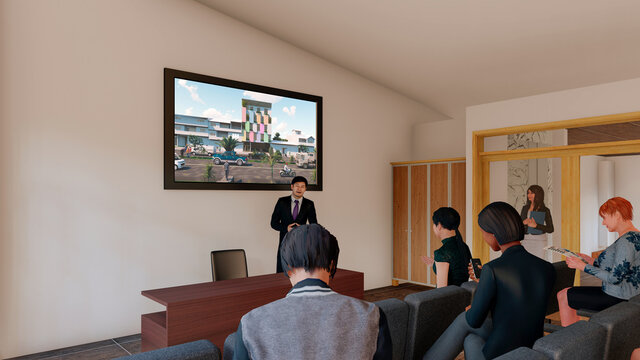 people in conference room - Auditorio