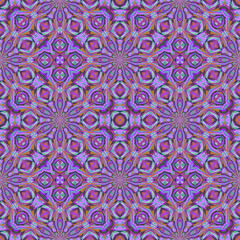 Geometric seamless patern, ornament, abstract floral background.