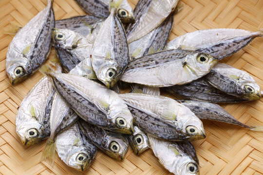 Hiiragi no himono, dried spotnape ponyfish, Japanese delicacy food