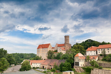 Fototapeta na wymiar Burg Gnandstein im Landkreis Leipzig